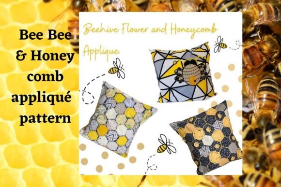 Bee Bee Hive and Honeycomb Sewing Applique: A Creative Fusion of Craft and Design