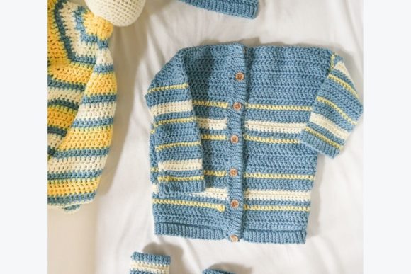 Creating a Cozy and Adorable Baby Cardigan with the Boutchou Baby Sweater