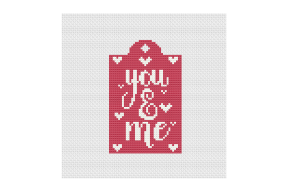 Creating Meaningful Connections with the You Me Gift Tag Label Cross Stitch Pattern
