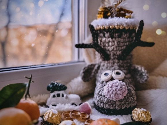 Crochet Pattern Boot Basket Reindeer PDF: A Beginner-Friendly Guide to Creating a Festive Ornament