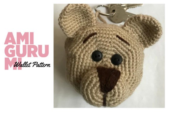 Cute Bear Wallet Crochet Pattern