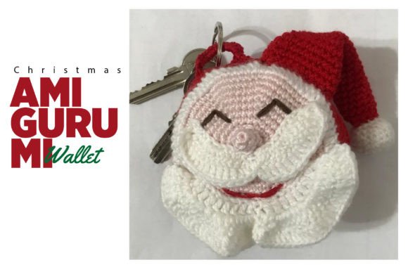 Cute Santa Claus Wallet Crochet Pattern