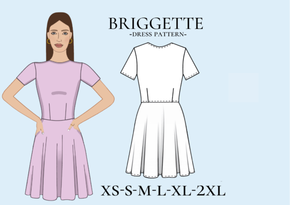 Dress PDF Pattern