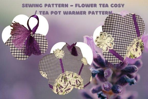 Flower Tea Cosy Fabric Sewing Pattern – A Retro Revival for Modern Crafters