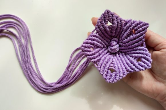 Macrame Pattern Flower