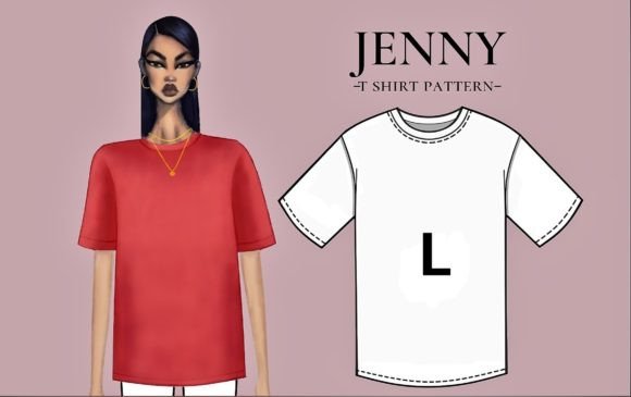 Oversized Basic T-Shirt Women