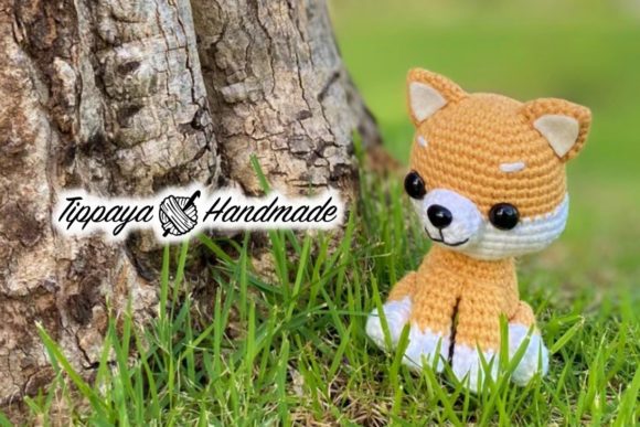 Shiba Dog Amigurumi