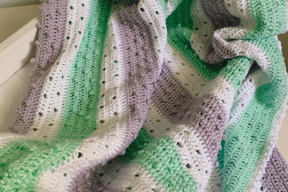 The Pretty Picot Baby Blanket